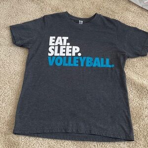 Grey Volleyball Kids T-Shirt